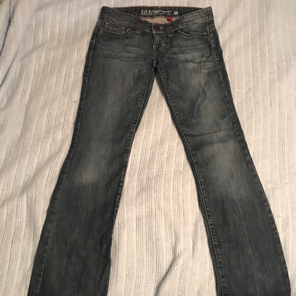 Guess Daredevil boot cut jeans